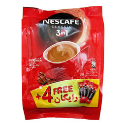 پودر مخلوط قهوه فوری 3 در 1 کلاسیک پاکتی 20 عددی نسکافه