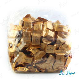 شکلات دارک مغزدار قهوه 1 کیلویی برنوتی
