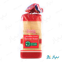 نان تست بزرگ 700 گرمی نان آوران