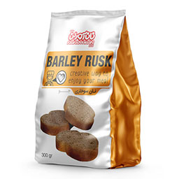 نان سوخاری جو 200 گرمی نان آوران