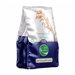 سبوس تخمیری جو دو سر دکتر سبوس وزن 400 گرمی نان آوران