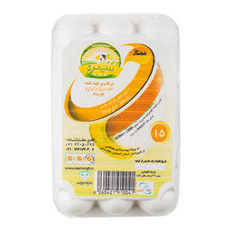 تخم مرغ 15عددی سیمرغ