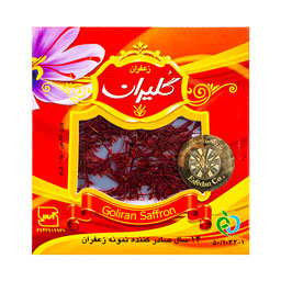 زعفران سرگل نیم گرمی گلیران