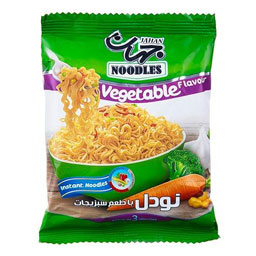 نودل طعم سبزیجات40 عددی 75 گرمی جهان