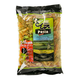 ماکارونی پاستا پیکولی سبزی جات 500 گرمی جهان