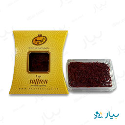 زعفران 2 گرمی کریستال هدیه طلا