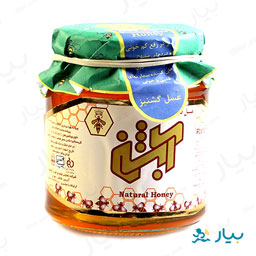 عسل تک گل گشنیز 390 گرمی آبشن