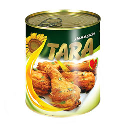 روغن خوراکی نباتی جامد 650 گرمی ‎تارا