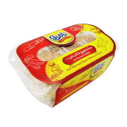 ساندویچ کالباس 60 درصد گوشت قرمز و مرغ + سس تک نفره 130 گرمی نامی نو