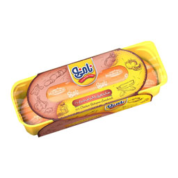 ساندویچ باگت کالباس مرغ 60 درصد 220 گرمی نامی نو