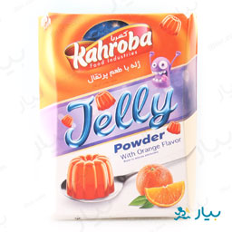 پودر ژله پرتقال 100 گرمی کهربا