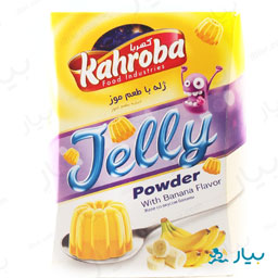 پودر ژله موز 100 گرمی کهربا