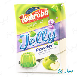 پودر ژله سیب 100 گرمی کهربا
