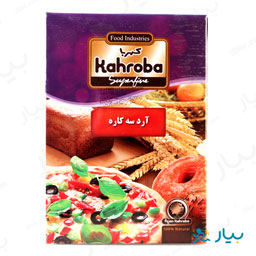 آرد سه کاره 400 گرمی کهربا