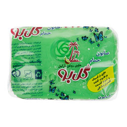 صابون حمام سبز 120 گرمی گل بو