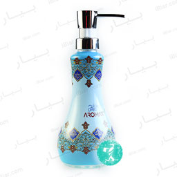 مایع دستشویی آبی 400 گرمی آرومکس