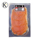 فیله ماهی سالمون نروژی دودی 200 گرمی کیان ماهی خزر کاملا آماده مصرف