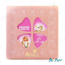 چای هل و گلاب 100 گرمی آریا