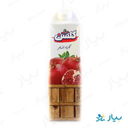 آبمیوه انار تتراپک جمینا 1 لیتری گلشن
