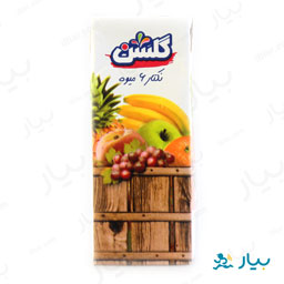 آب چند میوه 200 میلی لیتری گلشن