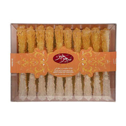 سحرخیز نبات چوبی زعفرانی و ساده20 عددی نی دار