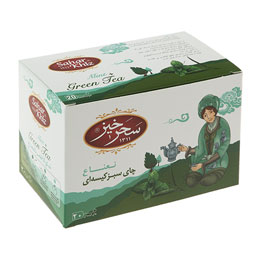تی بگ سبز 20 عددی با طعم نعناع سحرخیز