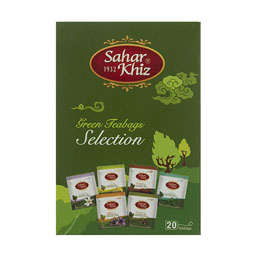 چای سبز کیسه ای منتخب 20 عددی سحرخیز