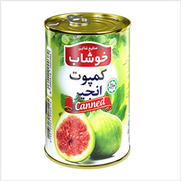 کمپوت انجیر کلیددار 350 گرمی خوشاب