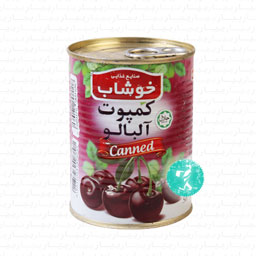 کمپوت آلبالو 350 گرمی خوشاب