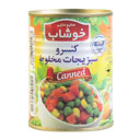 کنسرو سبزیجات مخلوط کلیددار 350 گرمی خوشاب