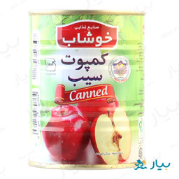کمپوت سیب 350 گرمی خوشاب