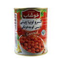 کنسرو لوبیا چیتی با سس گوجه فرنگی 350 گرمی خوشاب