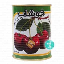 کمپوت گیلاس 350 گرمی خوشاب