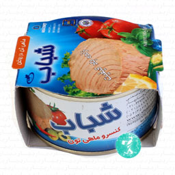 کنسرو ماهی تن در روغن 180 گرمی شباب