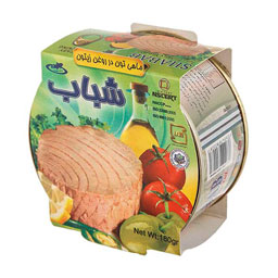کنسرو ماهی تن در روغن زیتون 180 گرمی شباب