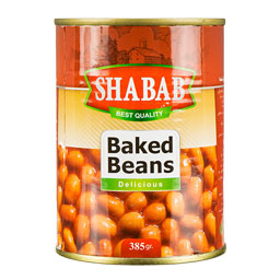 کنسرو لوبیا چیتی 385 گرمی شباب