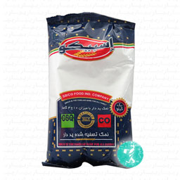 نمک یددار تصفیه شده 1کیلویی اسبیکو