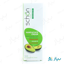 کرم دست و صورت حاوی روغن آووکادو 75 میلی لیتری شون