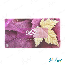 دستمال کاغذی سه لایه 100 برگی شکوه