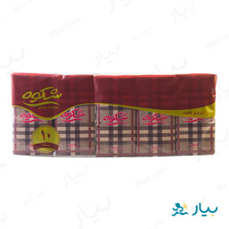 دستمال جیبی پاکتی 10 عددی شکوه