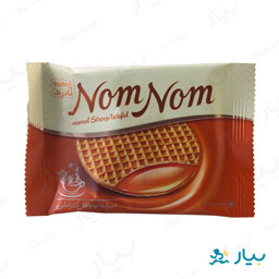 استروپ وافل کاراملی نوم نوم 35 گرمی نادری