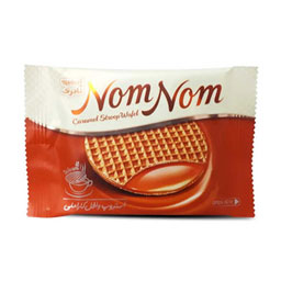 شیرینی استروپ وافل کاراملی 10 عددی نادری