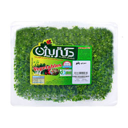سبزی پلو خرد شده بسته ای 380 گرمی دکتر بیژن