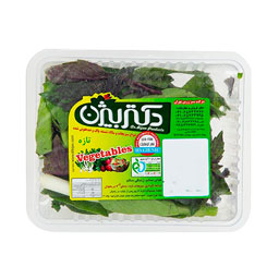 سبزی خوردن بسته ای 180 گرمی دکتر بیژن