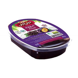 آلوچه در کنسانتره میوه 200 گرمی دیش دیش