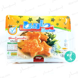 ناگت مرغ ستاره ای 250 گرمی مارین