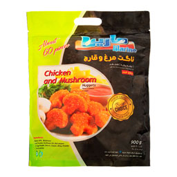 ناگت قارچ ومرغ 900گرمی مارین