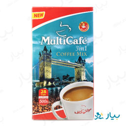 کافی میکس(1*3) 500 گرمی مولتی کافه