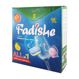 قرص ظرفشویی12کاره بارایحه لیمو25عددی فدیشه