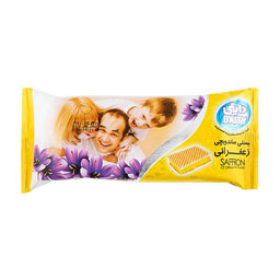 بستنی ویفری زعفرانی دایتی